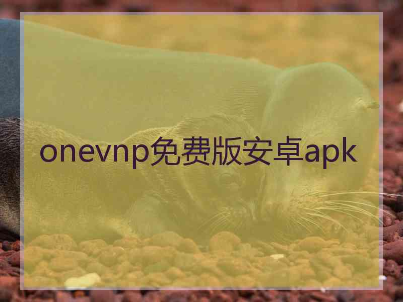 onevnp免费版安卓apk