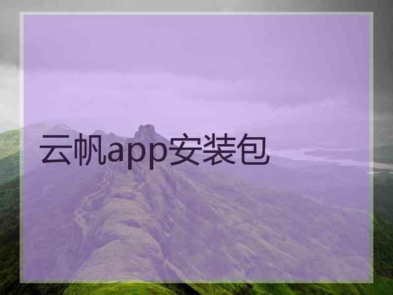 云帆app安装包