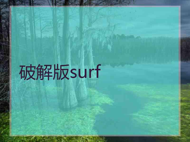 破解版surf