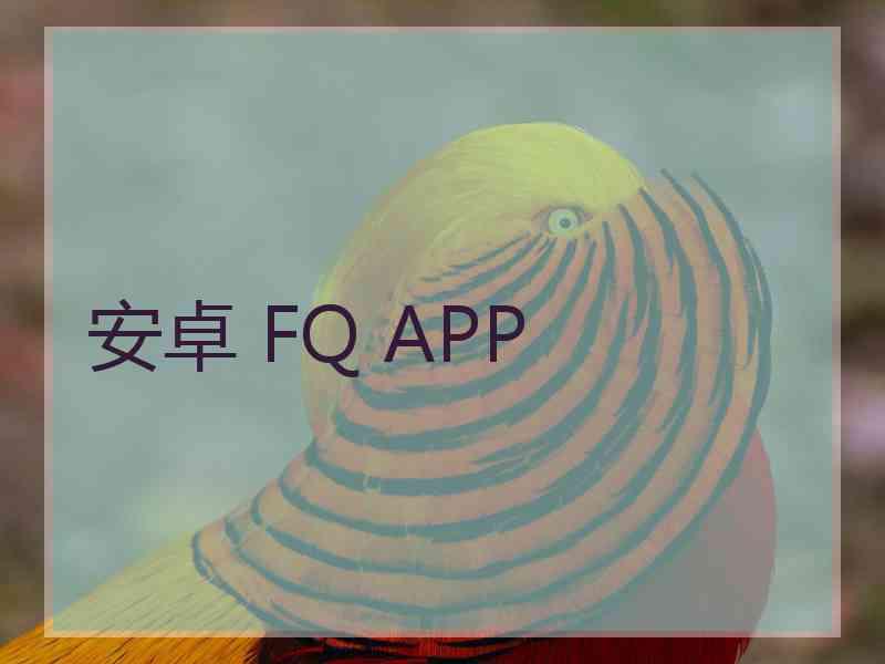 安卓 FQ APP