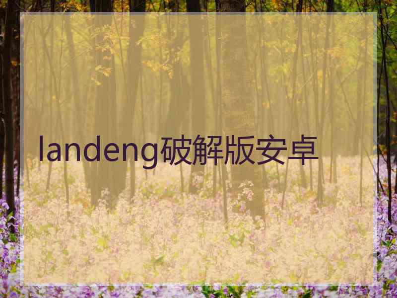 landeng破解版安卓