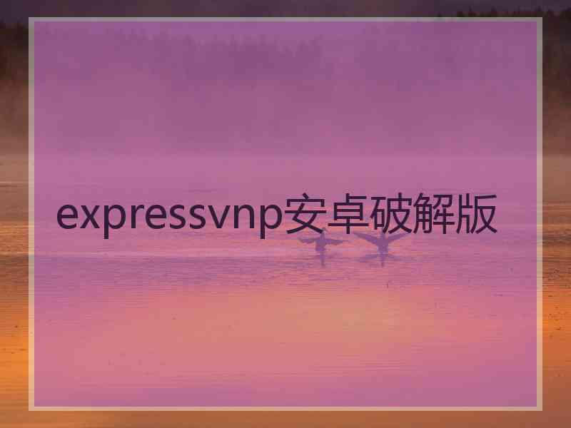 expressvnp安卓破解版