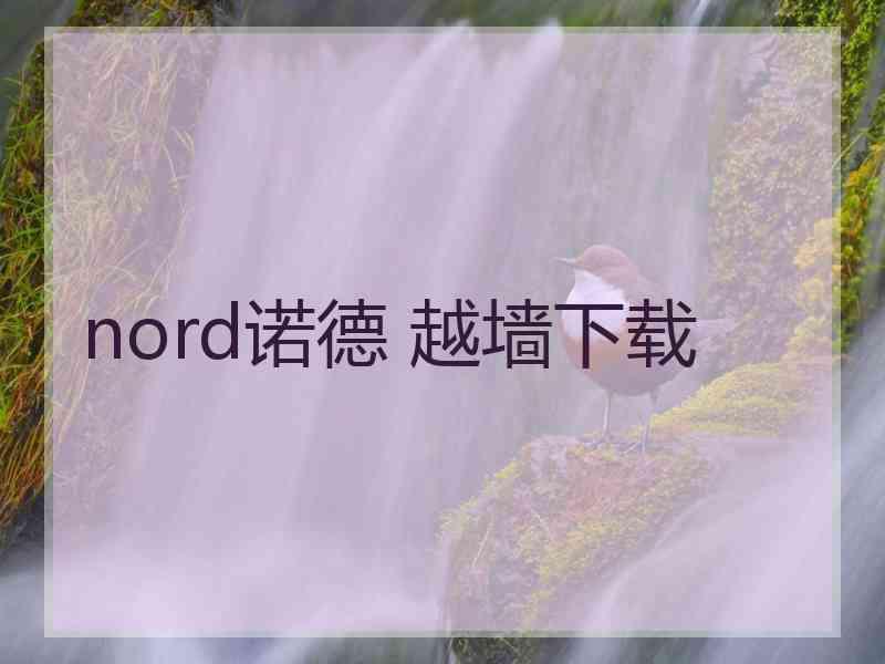 nord诺德 越墙下载