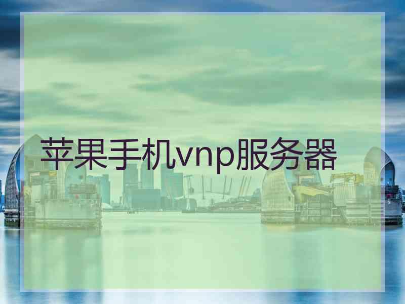 苹果手机vnp服务器