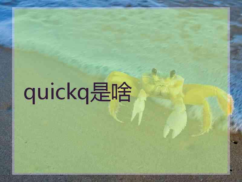 quickq是啥