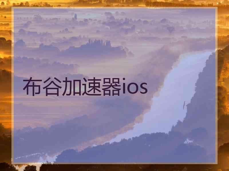 布谷加速器ios