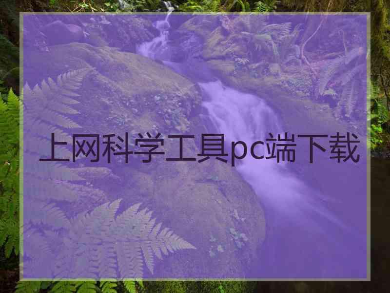 上网科学工具pc端下载