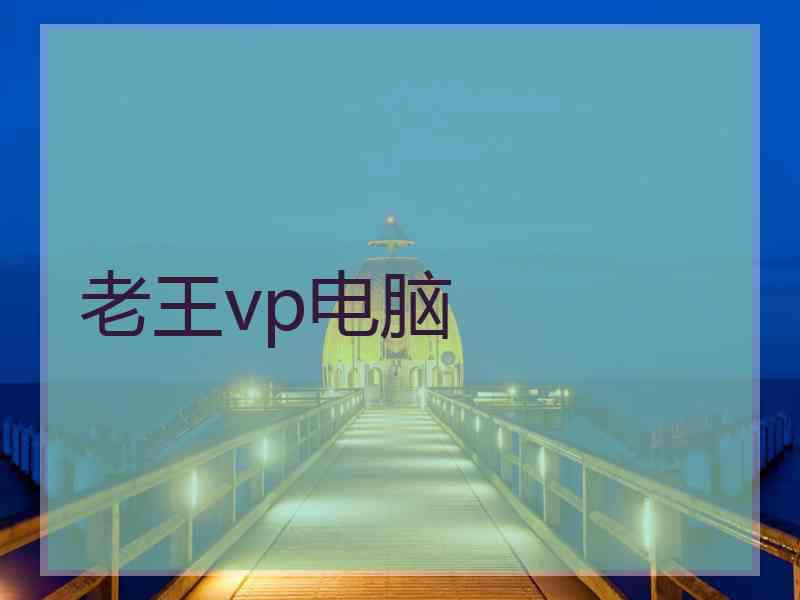 老王vp电脑