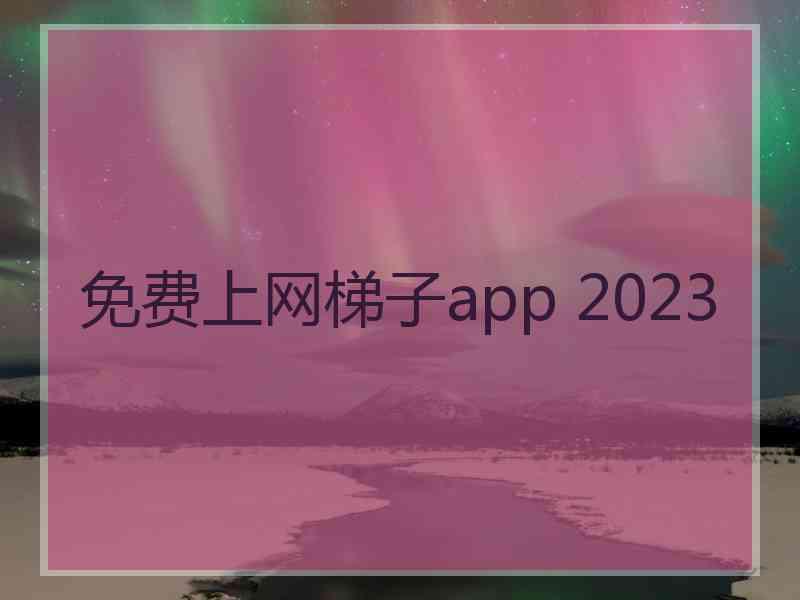 免费上网梯子app 2023