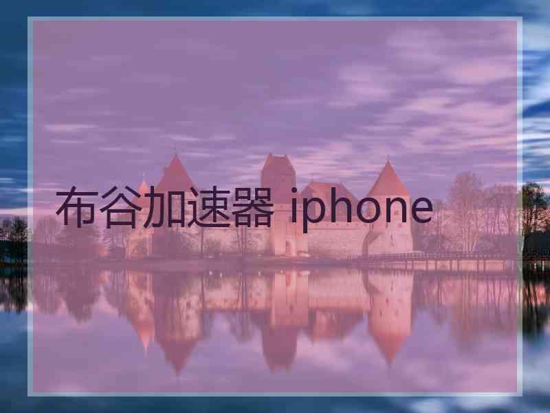 布谷加速器 iphone